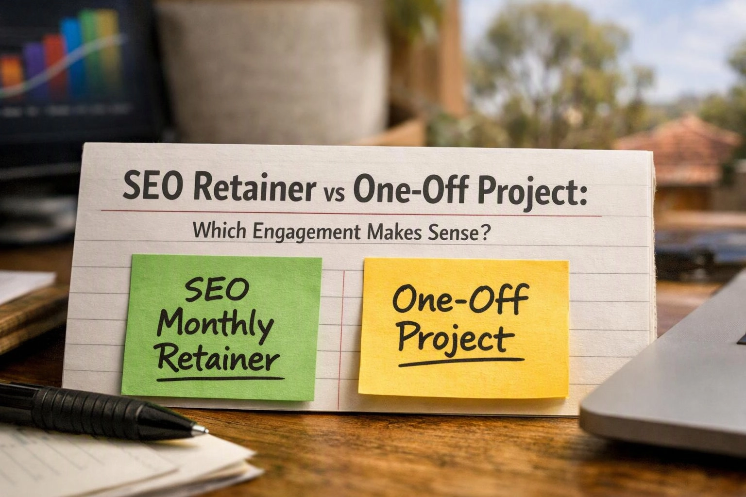 SEO Retainer vs One-Off Project: Which Engagement Makes Sense?