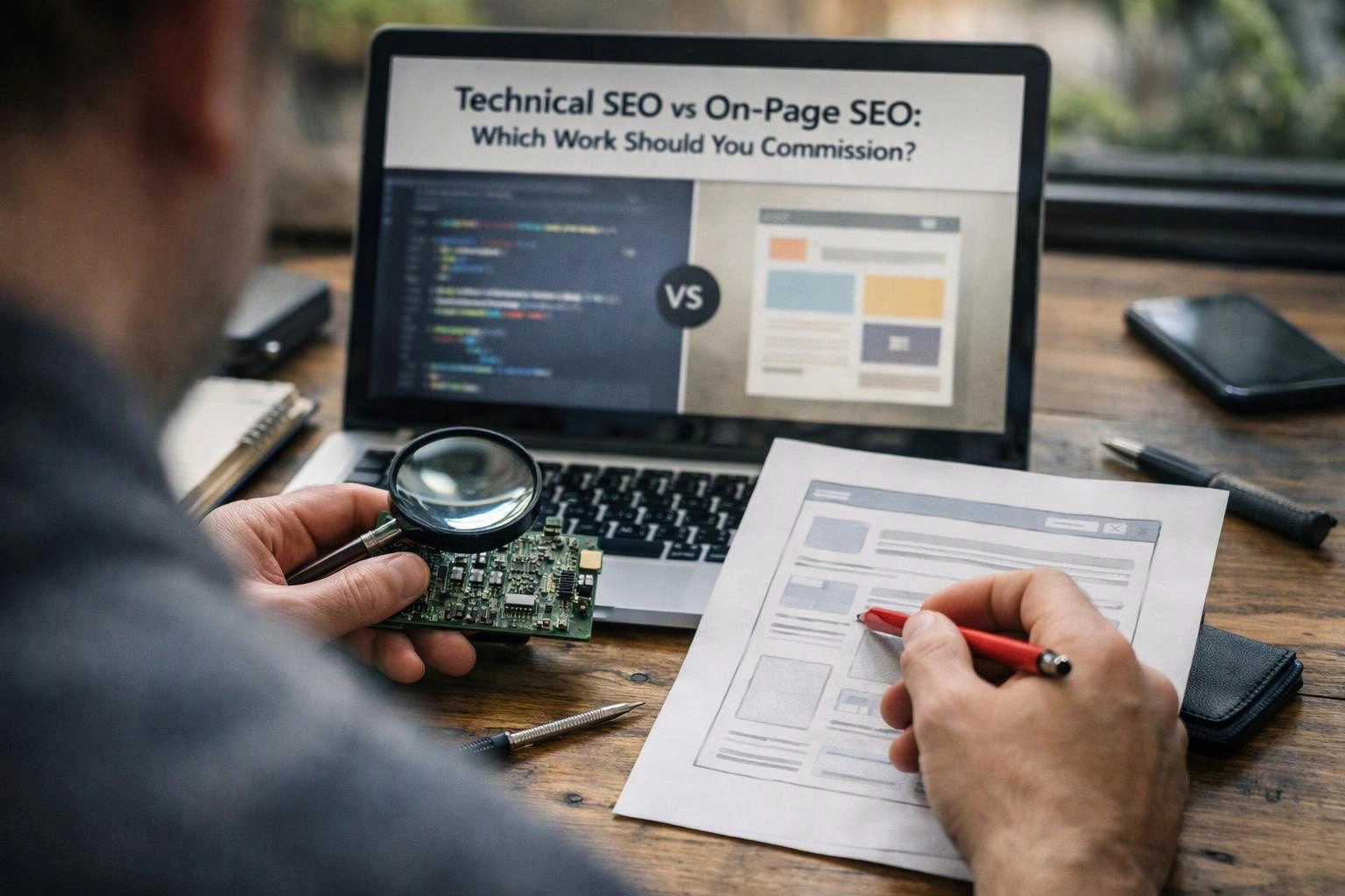 Technical SEO vs On-Page SEO: Which Work Should You Commission?